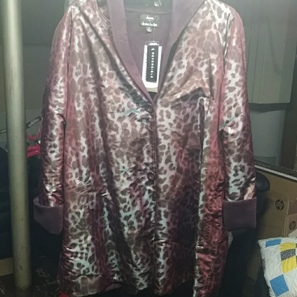 Women Swinging Raincoat